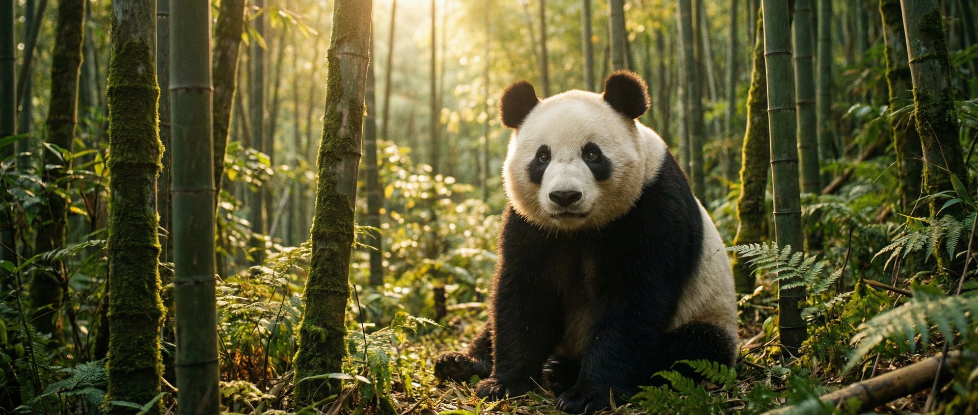 猎奇熊猫竹林视频