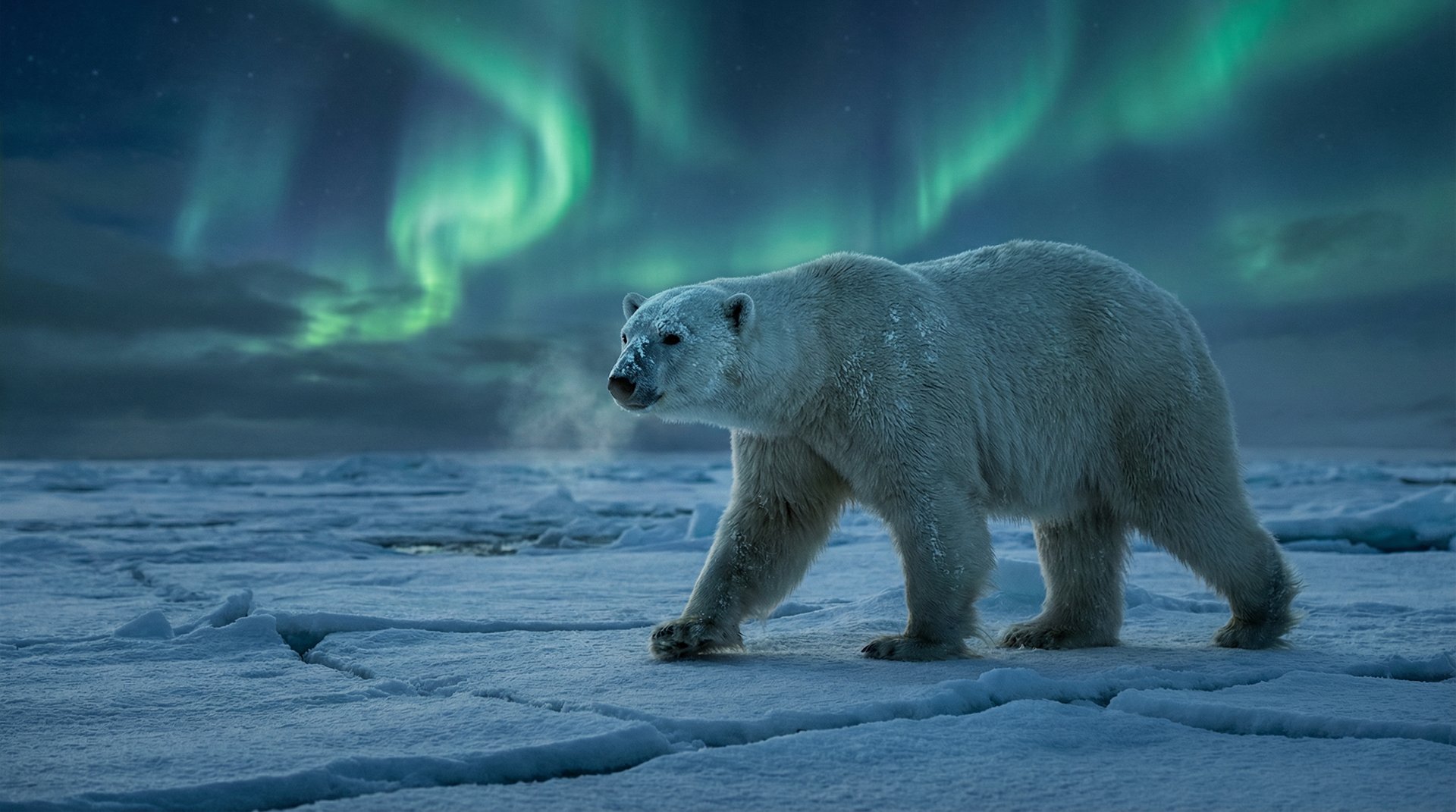 猎奇北极熊视频